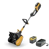 STIGA ST 300e Kit Schneefräse (450W), Betrieb bis -20°, Inkl. 48V (2Ah) Akku & Ladegerät